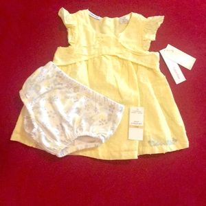 Summer dress with bloomers